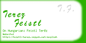 terez feistl business card
